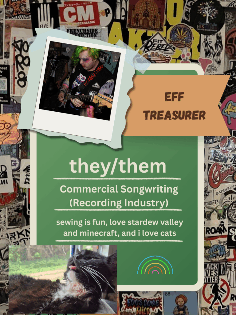 Eff They/them Treasurer