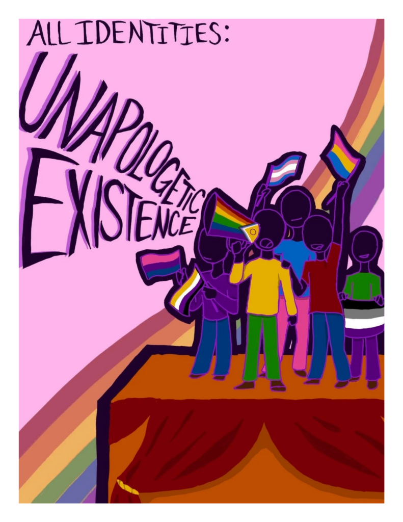 Conference art: All identities: unapologetic existence